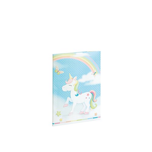 Rössler Papier 11701262000 - Briefpapierpack, „Einhorn Lilly“, 165 x 235 mm & 90 x 177 mm, 10 Blätter & 10 Briefumschläge von Rössler Papier