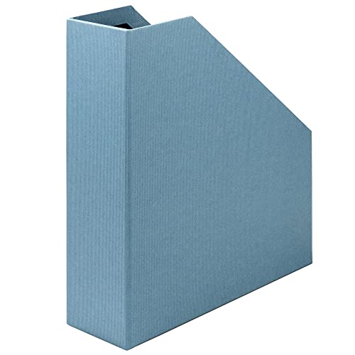 Rössler Papier 1318452150 - S.O.H.O. Stehsammler für DIN A4, 8,5 x 26 x 31,5 cm, denim, 1 Stück von Rössler Papier