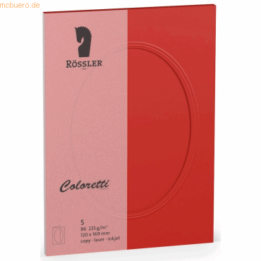 10 x Rössler Passepartoutkarte Coloretti B5 oval VE=5 Stück klatschmoh 10 x Rössler Passepartoutkarte Coloretti B5 oval VE=5 Stück klatschmoh von Rössler