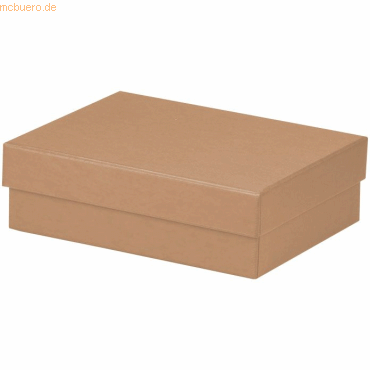 3 x Rössler Geschenkverpackung Boxline 140x190x60mm Kraft von Rössler