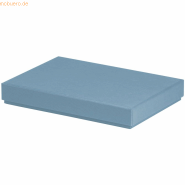 4 x Rössler Geschenkbox Boxline für A5 155x215x30mm Denim von Rössler