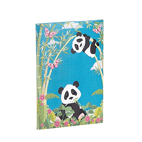 Rössler 11701330000 - Briefpapierpack "Panda", 165x235 & 90x177 mm, 10 Blätter & 10 Briefumschläge von Rössler