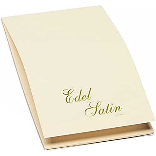 Rössler 2003838004 - Edel Satin - Briefblock DIN A4, 40 Blatt, ivory von Rössler