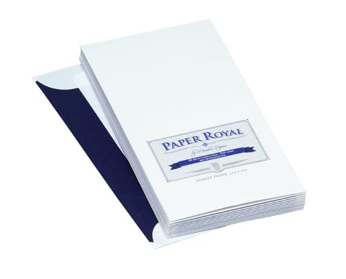 Rössler Papier 2033831009 - Paper Royal - Briefumschlagpack m. Sf., DIN lang, 20 Stück, weiß von Rössler