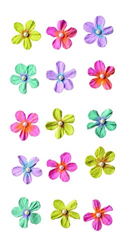 Rössler 9007–111 Farbe Blumen mit Pearly Zentren Aufkleber von Rössler