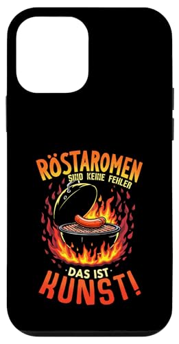 Röstaromen Kunst Grillen Vatertag Spruch Für Männer Humor Hülle für iPhone 12 mini von Röstaromen Kunst Grillen Vatertag Geschenk Papa