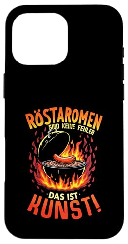 Röstaromen Kunst Grillen Vatertag Spruch Für Männer Humor Hülle für iPhone 16 Pro Max Röstaromen Kunst Grillen Vatertag Spruch Für Männer Humor Hülle für iPhone 16 Pro Max von Röstaromen Kunst Grillen Vatertag Geschenk Papa