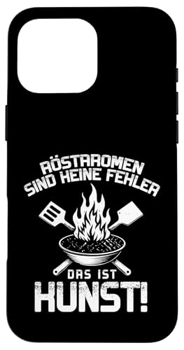 Röstaromen Kunst Grillen Vatertag Spruch Für Männer Humor Hülle für iPhone 16 Pro Max Röstaromen Kunst Grillen Vatertag Spruch Für Männer Humor Hülle für iPhone 16 Pro Max von Röstaromen Kunst Grillen Vatertag Geschenk Papa