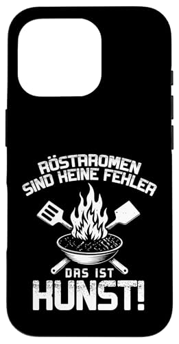 Röstaromen Kunst Grillen Vatertag Spruch Für Männer Humor Hülle für iPhone 16 Pro Röstaromen Kunst Grillen Vatertag Spruch Für Männer Humor Hülle für iPhone 16 Pro von Röstaromen Kunst Grillen Vatertag Geschenk Papa