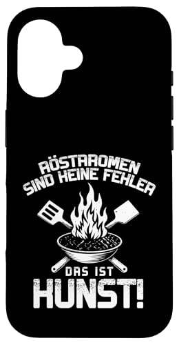 Röstaromen Kunst Grillen Vatertag Spruch Für Männer Humor Hülle für iPhone 16 Röstaromen Kunst Grillen Vatertag Spruch Für Männer Humor Hülle für iPhone 16 von Röstaromen Kunst Grillen Vatertag Geschenk Papa