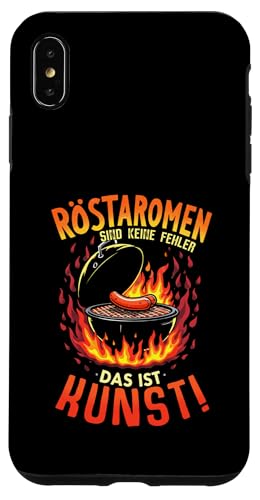 Röstaromen Kunst Grillen Vatertag Spruch Für Männer Humor Hülle für iPhone XS Max Röstaromen Kunst Grillen Vatertag Spruch Für Männer Humor Hülle für iPhone XS Max von Röstaromen Kunst Grillen Vatertag Geschenk Papa