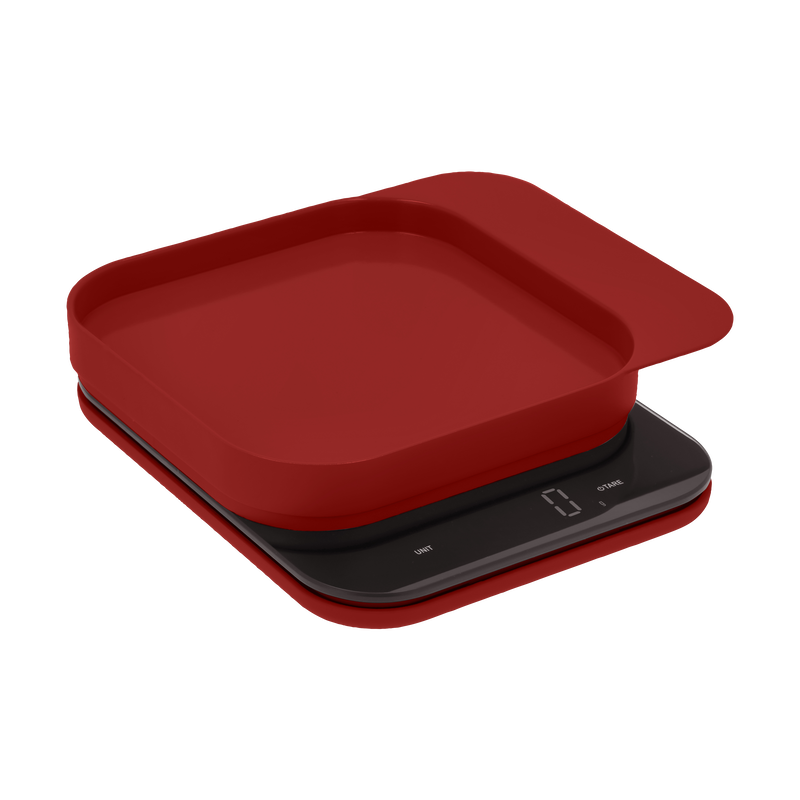 Rosti - Mensura Küchenwaage (Rot) von Rösti