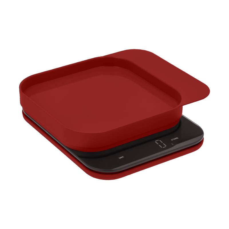 Rosti - Mensura Küchenwaage (Rot) von Rösti