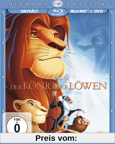 Der König der Löwen (Diamond Edition + DVD) [Blu-ray] von Roger Allers