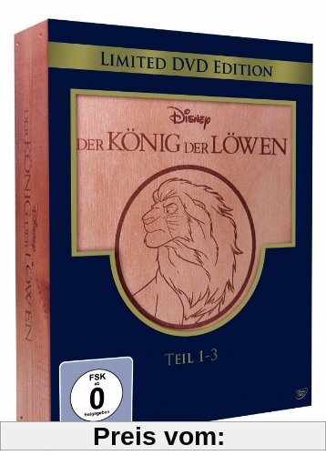 Der König der Löwen - Teil 1-3 (Holzbox) [Limited Edition] [3 DVDs] von Roger Allers