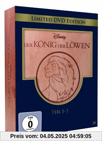 Der König der Löwen - Teil 1-3 (Holzbox) [Limited Edition] [3 DVDs] von Roger Allers