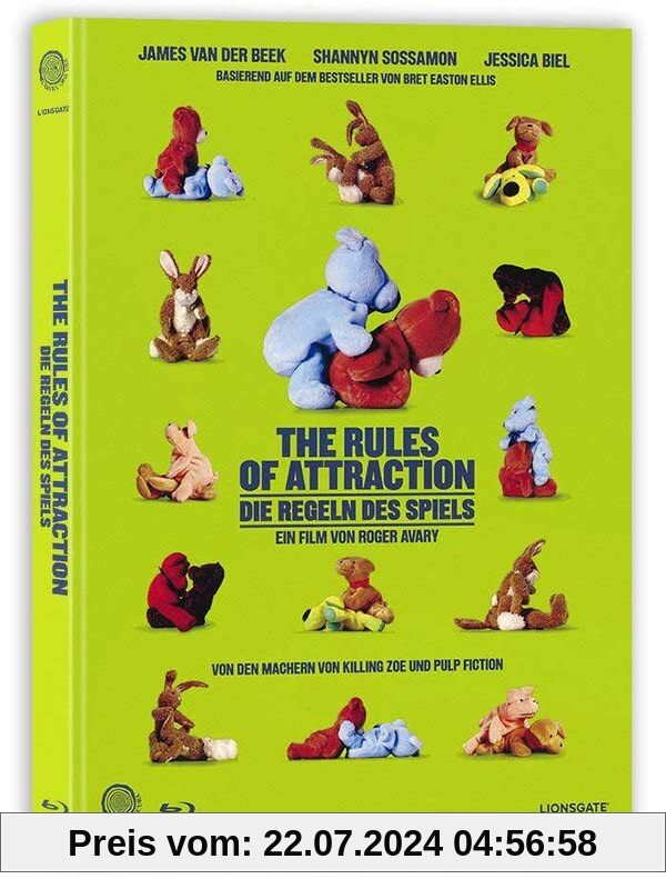 The Rules of Attraction - Die Regeln des Spiels - Mediabook [Blu-ray] von Roger Avary