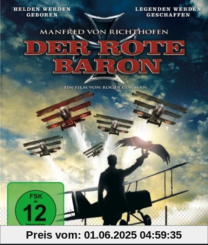 Der rote Baron - Manfred von Richthofen [Blu-ray] von Roger Corman