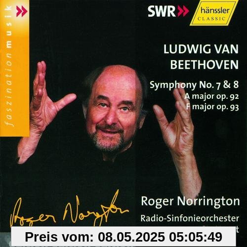 Symphonie Nr. 7+8 von Roger Norrington