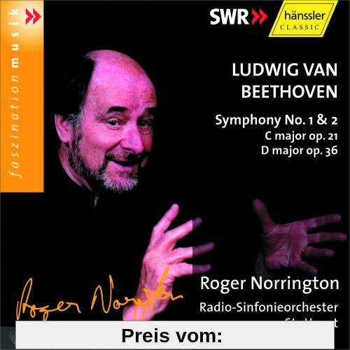 Symphonien Nr. 1+2 von Roger Norrington