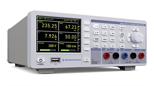 Rohde & Schwarz HMC8015 Leistungsanalysator, bis 600 V (RMS), bis 20 A (RMS), DC bis 100 kHz, 500 kSa von Rohde and Schwarz