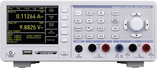 Rohde & Schwarz HMC8012 Ethernet/USB Tisch-Multimeter digital Datenlogger CAT II 600V Anzeige (Count von Rohde & Schwarz