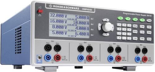 Rohde & Schwarz HMP4040 Labornetzgerät, einstellbar 32V (max.) 10A (max.) 384W fernsteuerbar, progr von Rohde & Schwarz