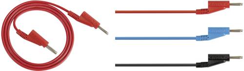 Rohde & Schwarz HZ10R Messleitungs-Set [Lamellenstecker 4mm - Lamellenstecker 4 mm] 1.00m Rot 1St. von Rohde & Schwarz