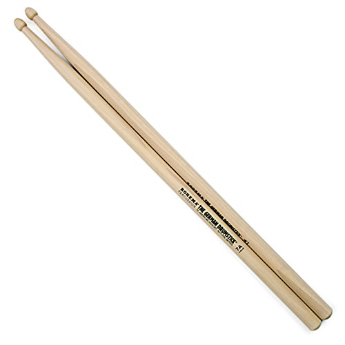 ROHEMA Trommelstöcke Natural-Serie, Hickory unlackiert, 7A von Rohema