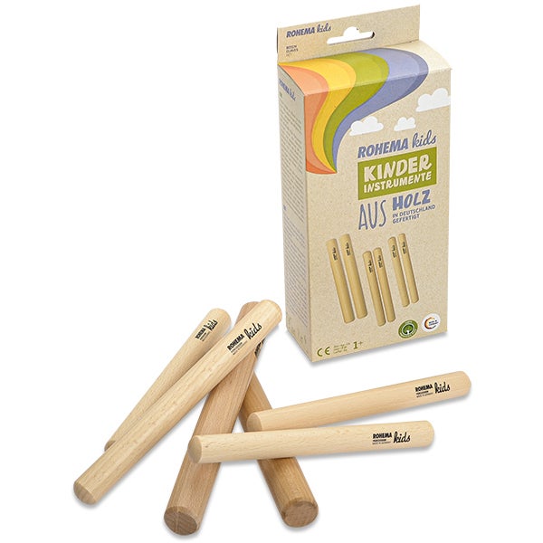 Rohema Beech Claves Set for Children (Pack of 3) von Rohema
