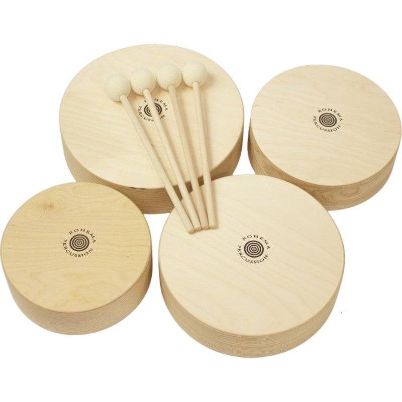 Rohema Wooden Tom Set 61598 (set of four) von Rohema