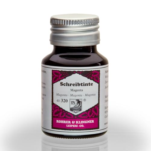 Rohrer & Klingner *seit 1892* Tintenflasche - Magenta - 50ml von Rohrer & Klingner