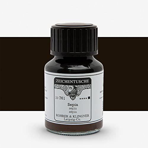 Rohrer & Klingner Zeichentusche Sepia 50 ml von Rohrer & Klingner