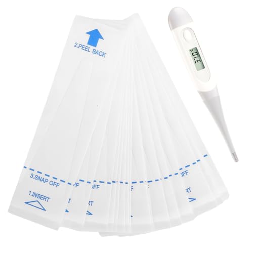100 Stück Thermometer Hüllen,Einweg Thermometer Schutzhüllen,Fieberthermometer Schutzhüllen,Kein Gleitmittel,Geeignet für Krankenhäuser,Kliniken,Gesundheitszentren,Tierkliniken 100 Stück Thermometer Hüllen,Einweg Thermometer Schutzhüllen,Fieberthermometer Schutzhüllen,Kein Gleitmittel,Geeignet für Krankenhäuser,Kliniken,Gesundheitszentren,Tierkliniken von Roinaid