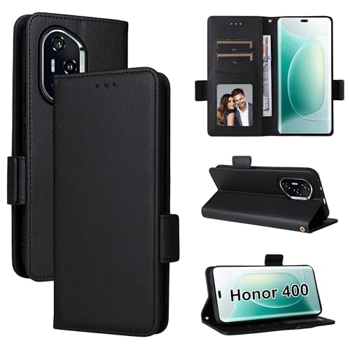 Rojeuinn Handyhülle Honor 400 5G Hülle Premium PU Leder Klapphülle Honor 400 5G [Kartenfach] [Ständer] Magnet Klappbar Flip Case Tasche von Rojeuinn