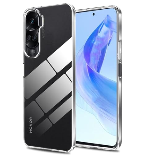 Rojeuinn Hülle für Honor 90 Lite Handyhülle,Weiche TPU Silikon Stoßfest Schutzhülle Handy Case-Transparente Rojeuinn Hülle für Honor 90 Lite Handyhülle,Weiche TPU Silikon Stoßfest Schutzhülle Handy Case-Transparente von Rojeuinn