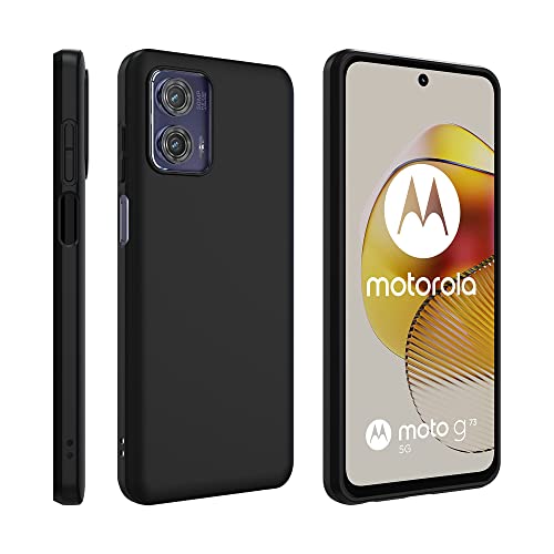 Rojeuinn Hülle für Motorola Moto G73 Handyhülle,Soft Matte Schutzhülle Handy Case,Umfassender Schutz des Mobiltelefons von Rojeuinn