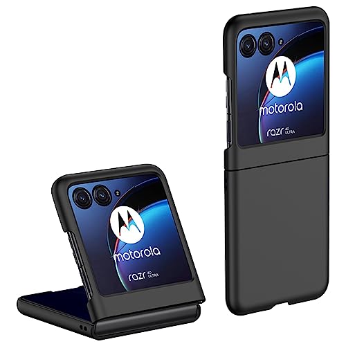 Rojeuinn Hülle für Motorola Razr 40 Ultra Handyhülle,Soft Matte Schutzhülle Handy Case,Umfassender Schutz des Mobiltelefons-Schwarz von Rojeuinn