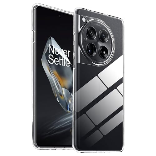Rojeuinn Hülle für OnePlus 12 5G Handyhülle,Weiche TPU Silikon Stoßfest Schutzhülle Handy Case-Transparente Rojeuinn Hülle für OnePlus 12 5G Handyhülle,Weiche TPU Silikon Stoßfest Schutzhülle Handy Case-Transparente von Rojeuinn