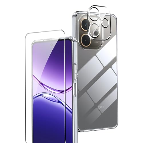 Rojeuinn hülle für Oppo A5 Pro + 1 Stücks panzerglas +1 Stücks Kamera-Schutzfolie 9H Härte Ultra-klar Displayschutzfolie,Soft Matte Schutzhülle Handy Case-Transparent Rojeuinn hülle für Oppo A5 Pro + 1 Stücks panzerglas +1 Stücks Kamera-Schutzfolie 9H Härte Ultra-klar Displayschutzfolie,Soft Matte Schutzhülle Handy Case-Transparent von Rojeuinn