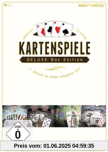 Kartenspiele - Deluxe Box Edition 17 in 1 Kartenspiele - Deluxe Box Edition 17 in 1 von Rokapublish