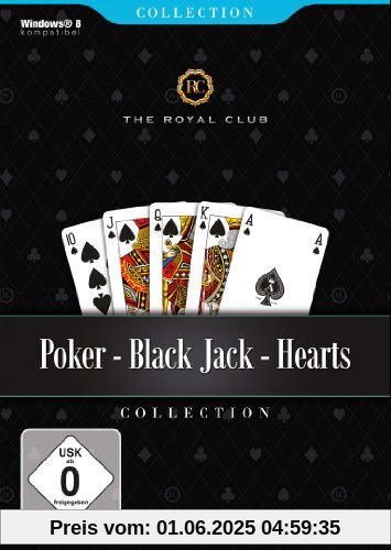 Poker, Black Jack, Hearts - The Royal Club Poker, Black Jack, Hearts - The Royal Club von Rokapublish