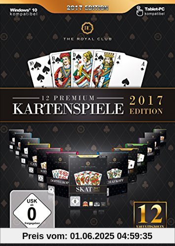 The Royal Club 12 Premium Kartenspiele 2017 (PC) von Rokapublish