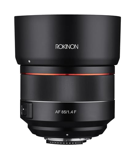 RoKinon 85 mm F1.4 Autofokus Full Frame Weather Sealed High Speed Teleobjektiv für Nikon F Mount RoKinon 85 mm F1.4 Autofokus Full Frame Weather Sealed High Speed Teleobjektiv für Nikon F Mount von Rokinon