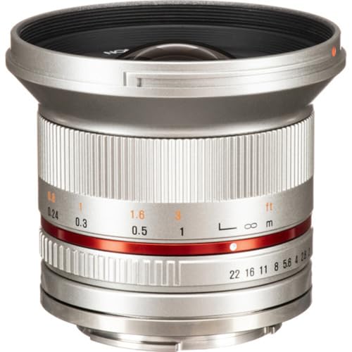 Rokinon 12 mm F2.0 NCS CS Ultra-Weitwinkelobjektiv Sony E-Mount, Sony E, Silber, Lens Only Rokinon 12 mm F2.0 NCS CS Ultra-Weitwinkelobjektiv Sony E-Mount, Sony E, Silber, Lens Only von Rokinon