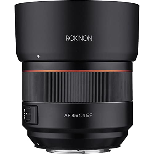 Rokinon 85 mm F1.4 AF Objektiv für Canon EF Mount schwarz (IO85AF-C) von Rokinon