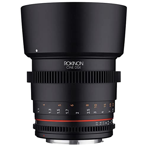 Rokinon 85 mm T1.5 High Speed Full Frame Cine DSX Objektiv für Canon EF von Rokinon