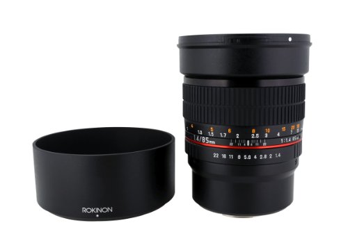 Rokinon 85M-MFT 85 mm F1.4 Ultra Wide Objektiv für Micro Four-Thirds Mount Fixed Lens for Olympus/Panasonic Micro 4/3 Cameras von Rokinon