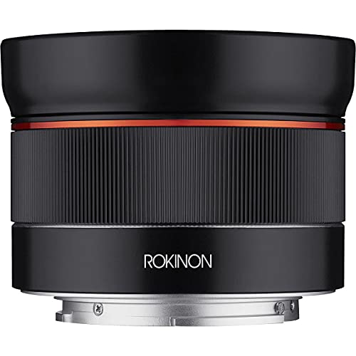 Rokinon AF 24 mm f/2.8 Weitwinkel-Autofokus-Objektiv für Sony E-Mount, schwarz (IO24AF-E) von Rokinon