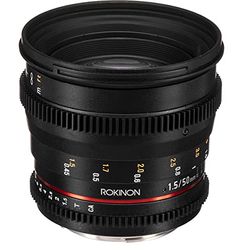 Rokinon Cine DS 50 mm T1.5 Objektiv für Canon von Rokinon